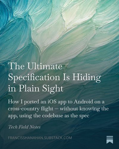 The Ultimate Specification Is Hiding in Plain Sight